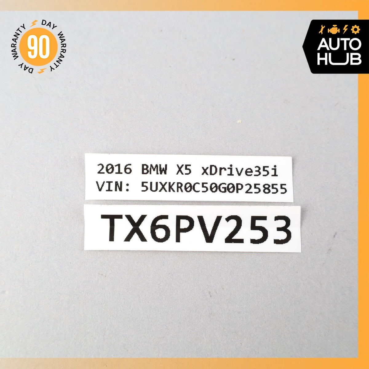 14-20 BMW F15 X5 X6 Front or Rear Bumper Ultrasonic Parking Sens 66209274427 OEM - photo 10