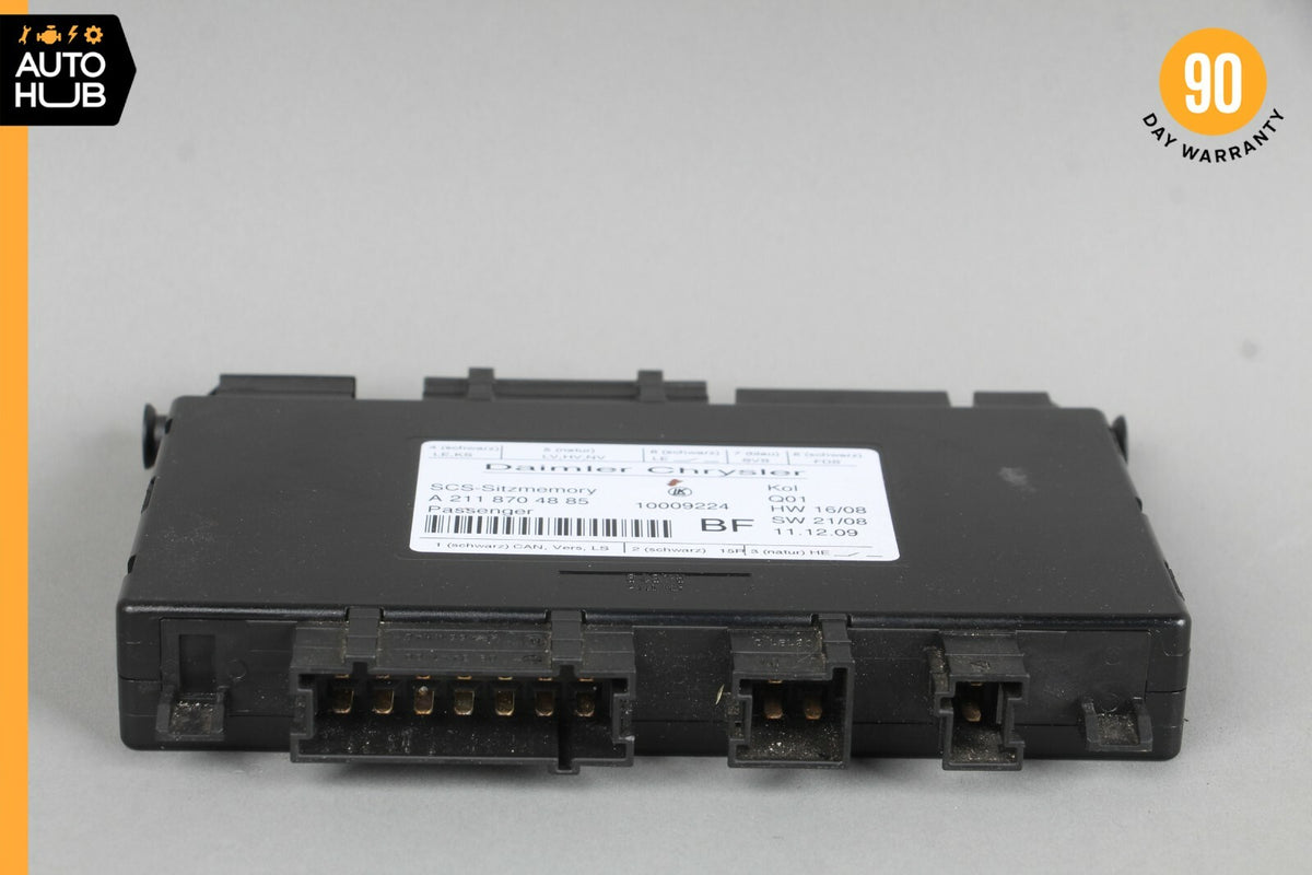 03-11 Mercedes R171 SLK300 CLS550 ML350 Front Right Seat Control Module OEM 50k - photo 3