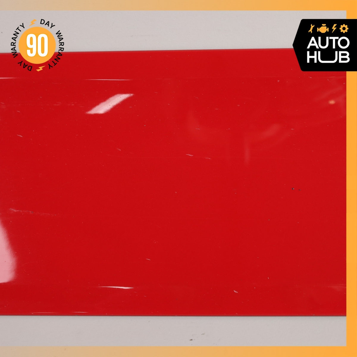 15-18 Porsche Macan 95B GTS Front Right Door Lower Body Molding Red OEM - photo 4
