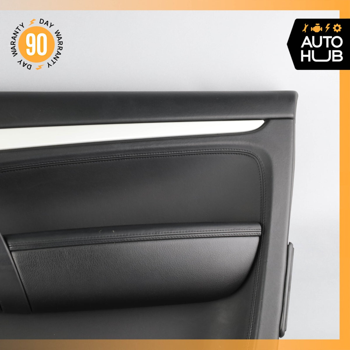 03-06 Porsche Cayenne 955 Turbo Front Right Side Interior Door Panel Black OEM - photo 3