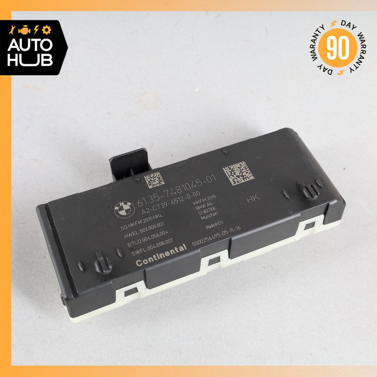 BMW G12 740Li Trunk Boot Lid Door Control Module Unit 61357481045 OEM - photo 1