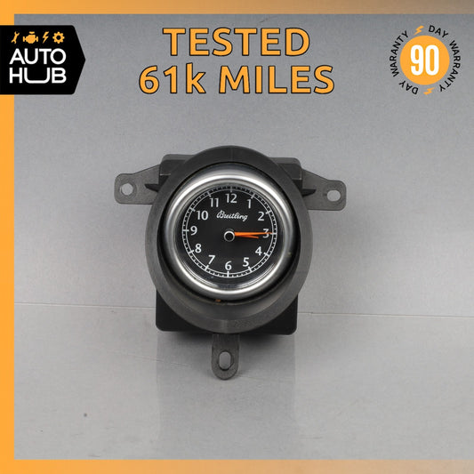 03-13 Bentley Continental GT Flying Spur Center Dashboard Analog Clock OEM 61k - photo 1