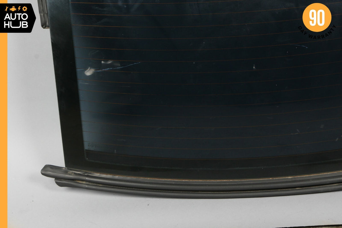 03-12 Mercedes R230 SL500 SL55 AMG Rear Back Windshield Glass Assembly OEM - photo 4