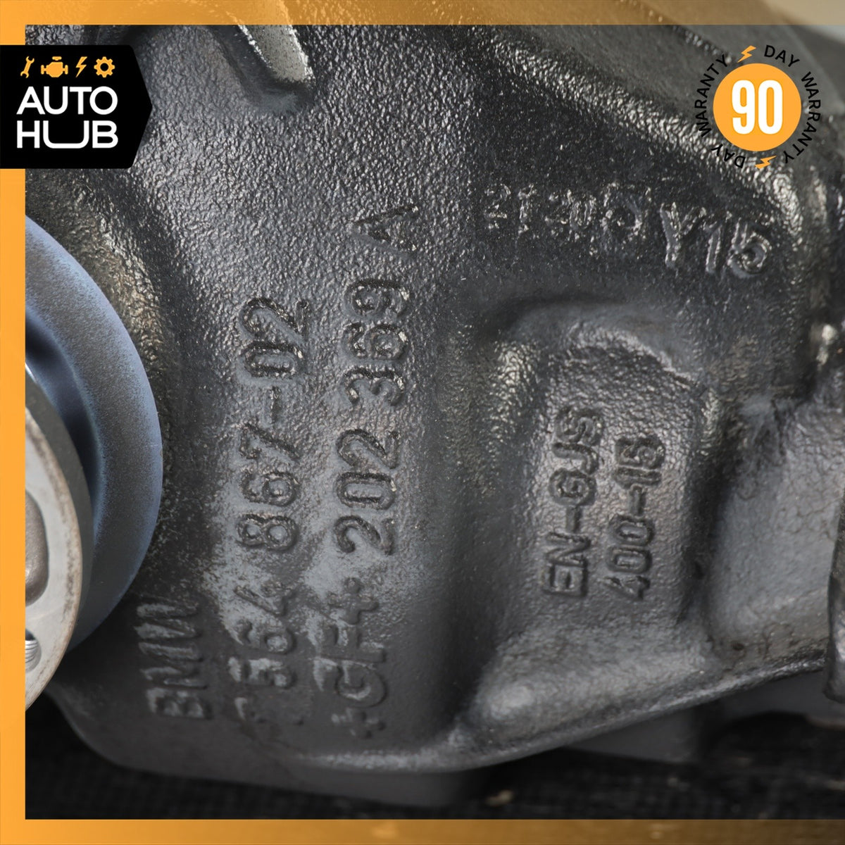 06-10 BMW E60 528i 530xi Rear Differential Axle Carrier 3.73 33107560604 OEM 78k - photo 6