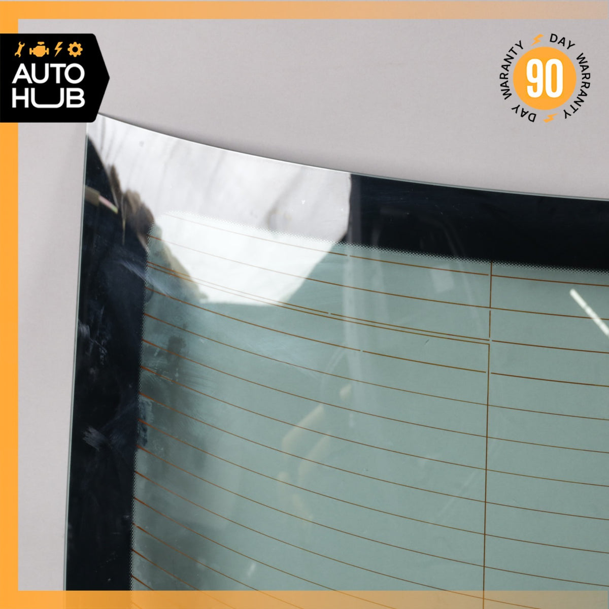 18-23 Mercedes W238 E400 E450 E53 AMG Coupe Rear Windshield Window Glass OEM - photo 2