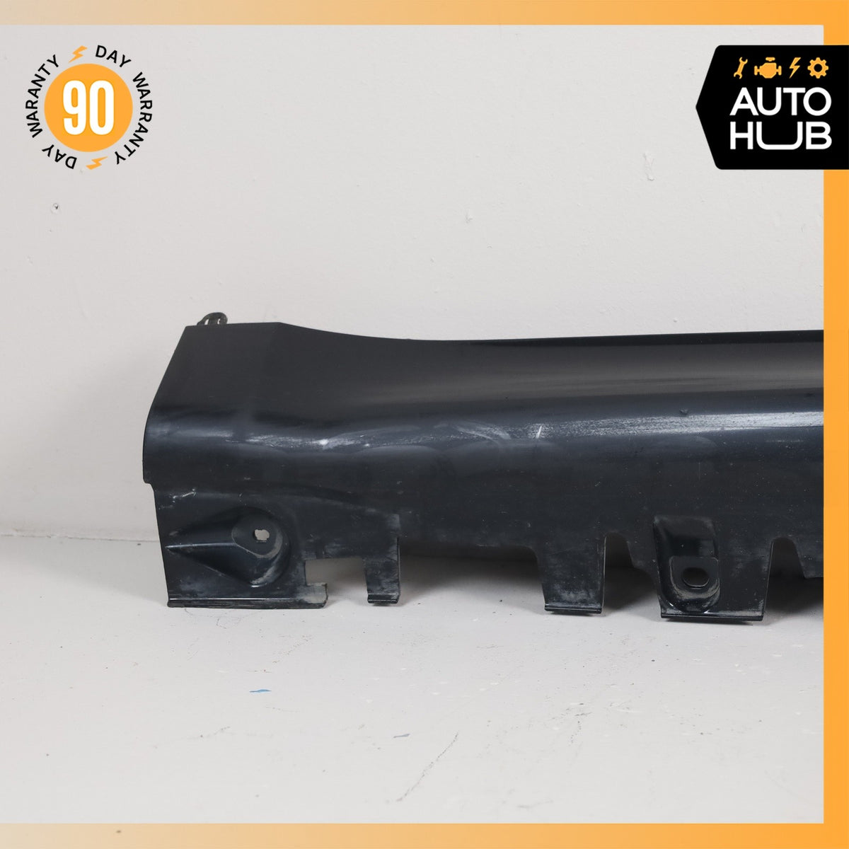 14-18 BMW F15 X5 M Sport Left Driver Side Skirt Molding Rocker Panel Black OEM - photo 2