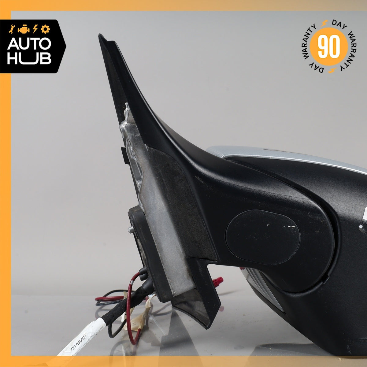 15-16 Mercedes W205 C300 Sedan Left Side Rear View Door Mirror w/ Blind Spot OEM - photo 10