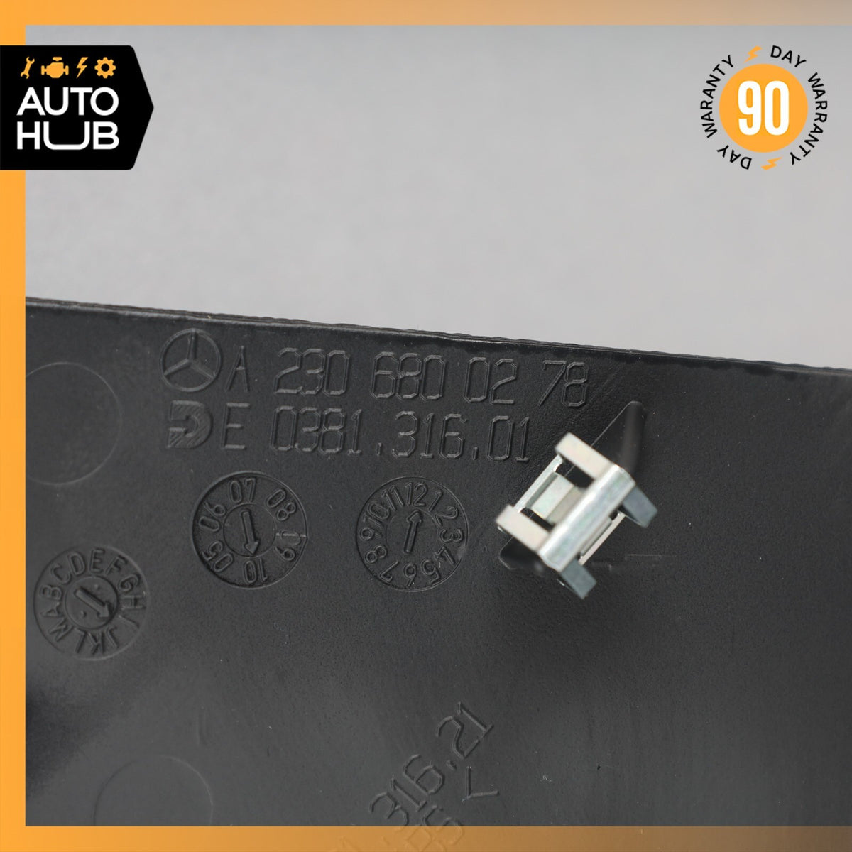 Mercedes R230 SL550 SL55 AMG Right Side Dashboard Dash Trim Panel Cover OEM - photo 11