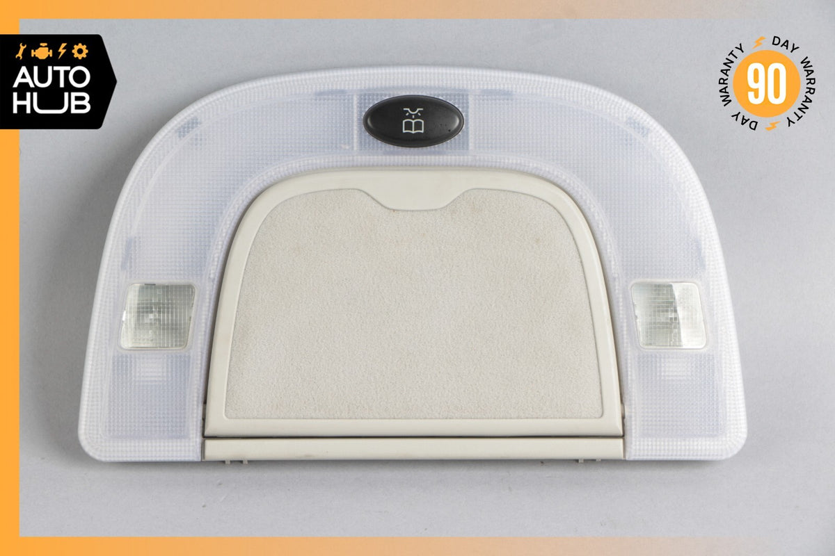00-06 Mercedes W220 S55 AMG S500 Left or Right Rear Dome Light Mirror Gray OEM - photo 1