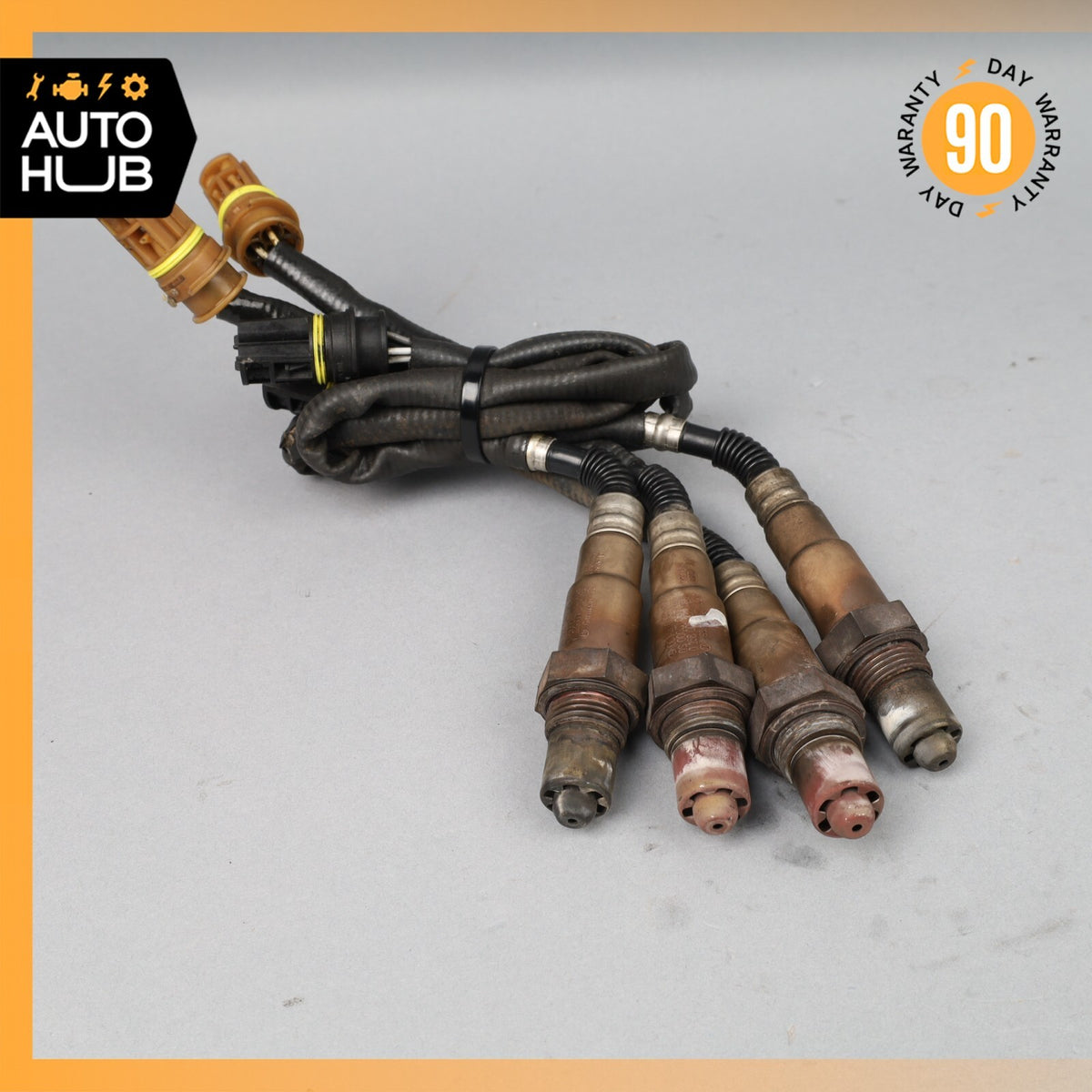 Mercedes W211 E55 AMG CLS500 Left Side Oxygen O2 Sensor Lambda Set of 4 OEM - photo 2