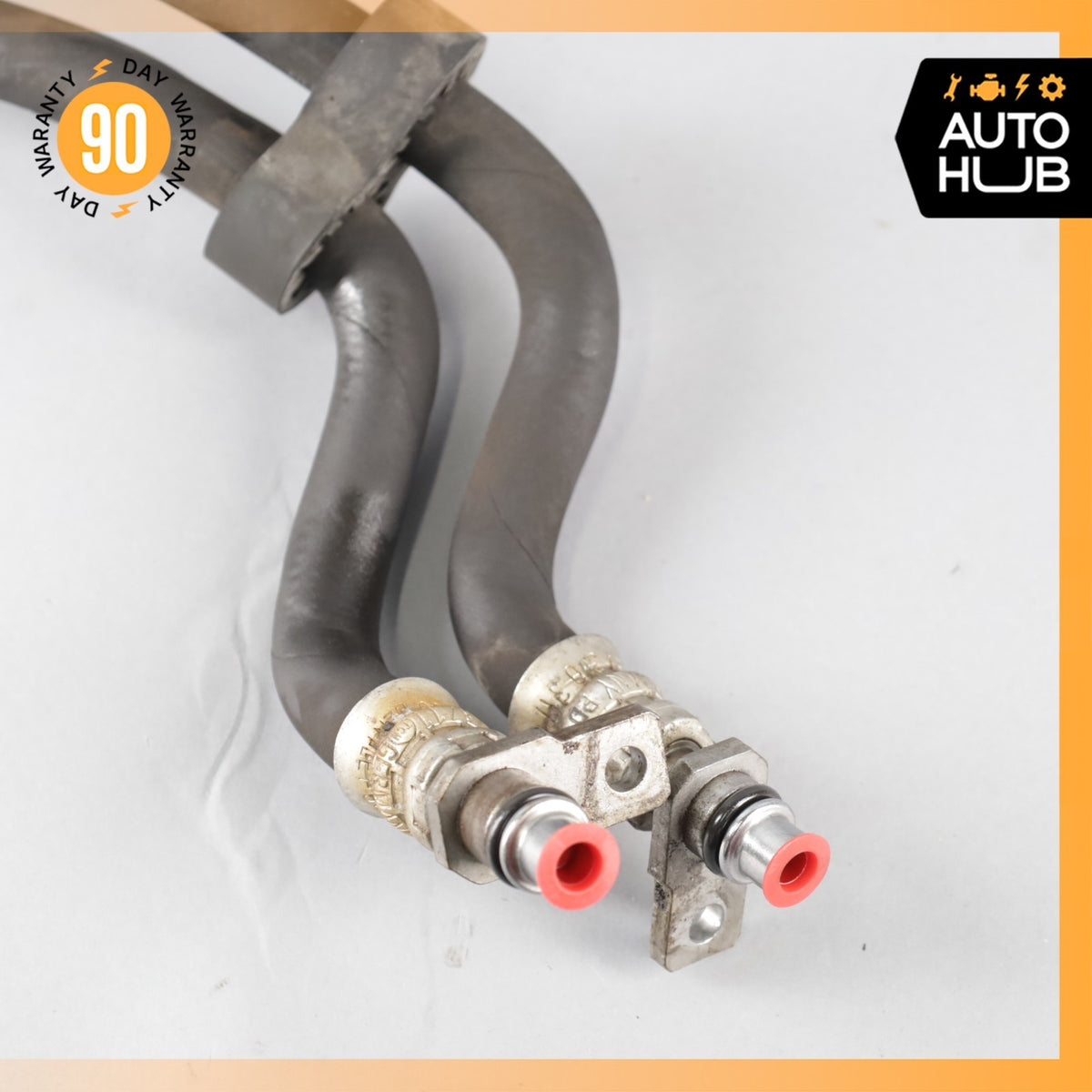 03-13 Bentley Flying Spur Left & Right Transmission Oil Cooler Line Set OEM - photo 12