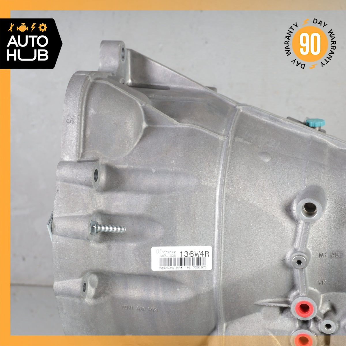 08-10 BMW E60 528i 6HP-19 N52 RWD Automatic Transmission Gearbox OEM 78k - photo 7