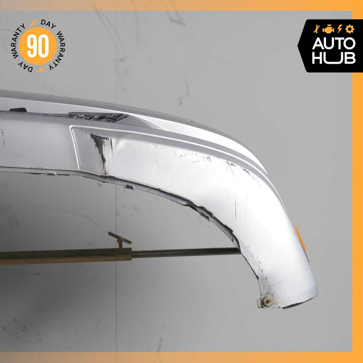 10-13 Mercedes W221 S400 S550 Base Front Bumper Cover Assembly Silver OEM 92k - photo 15