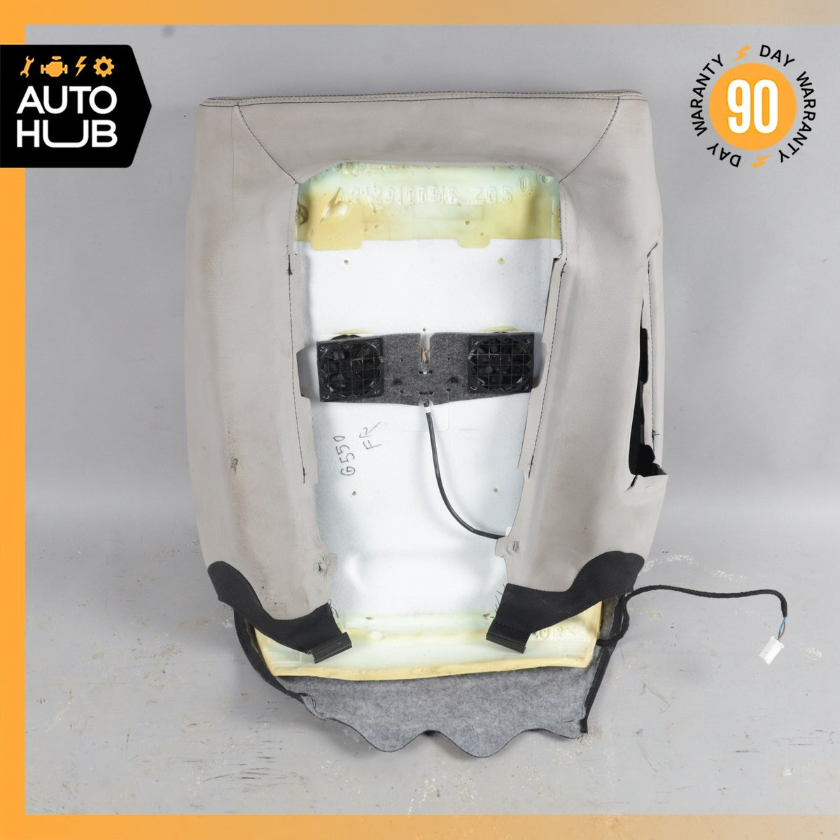 10-18 Mercedes W463 G550 G63 AMG Front Right Seat Cushion Top Upper Gray OEM - photo 10