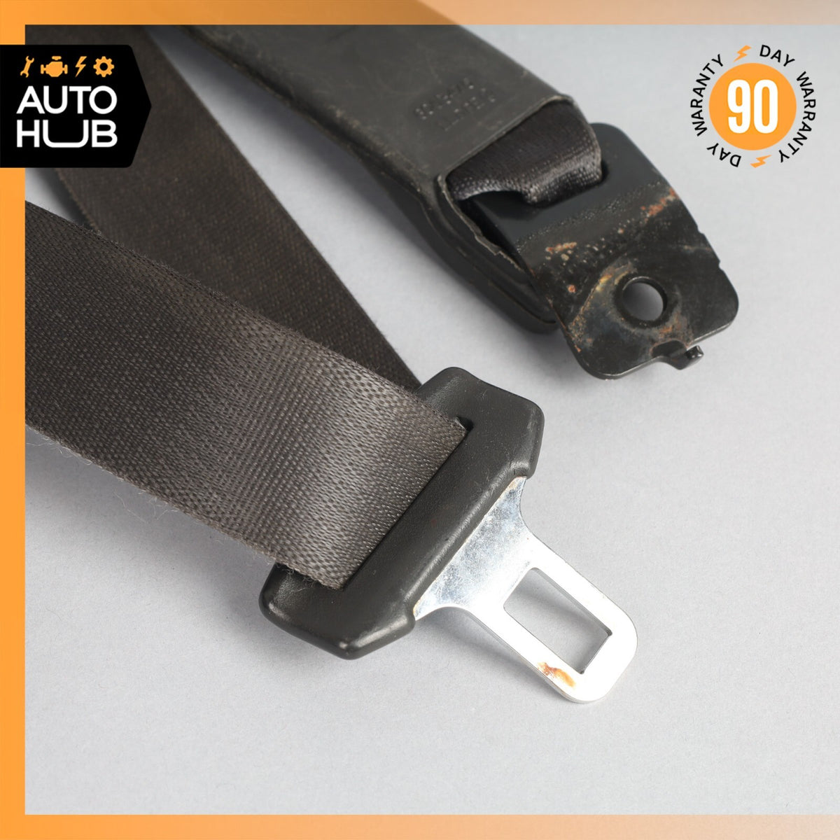 04-08 Cadillac XLR Left Driver Seatbelt Seat Belt Retractor Black 89023212 OEM - photo 5