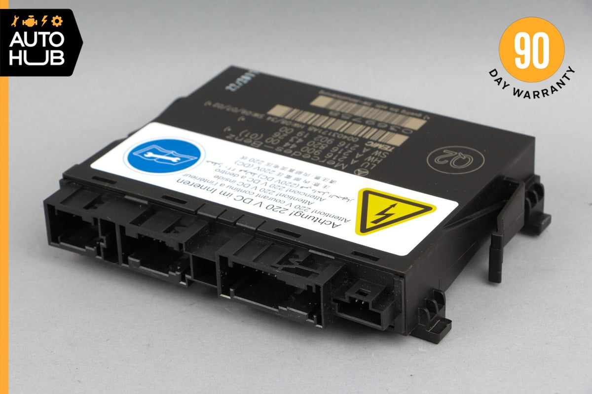 10-14 Mercedes W216 CL550 Front Left or Right Seat Contour Control Module 74k - photo 2