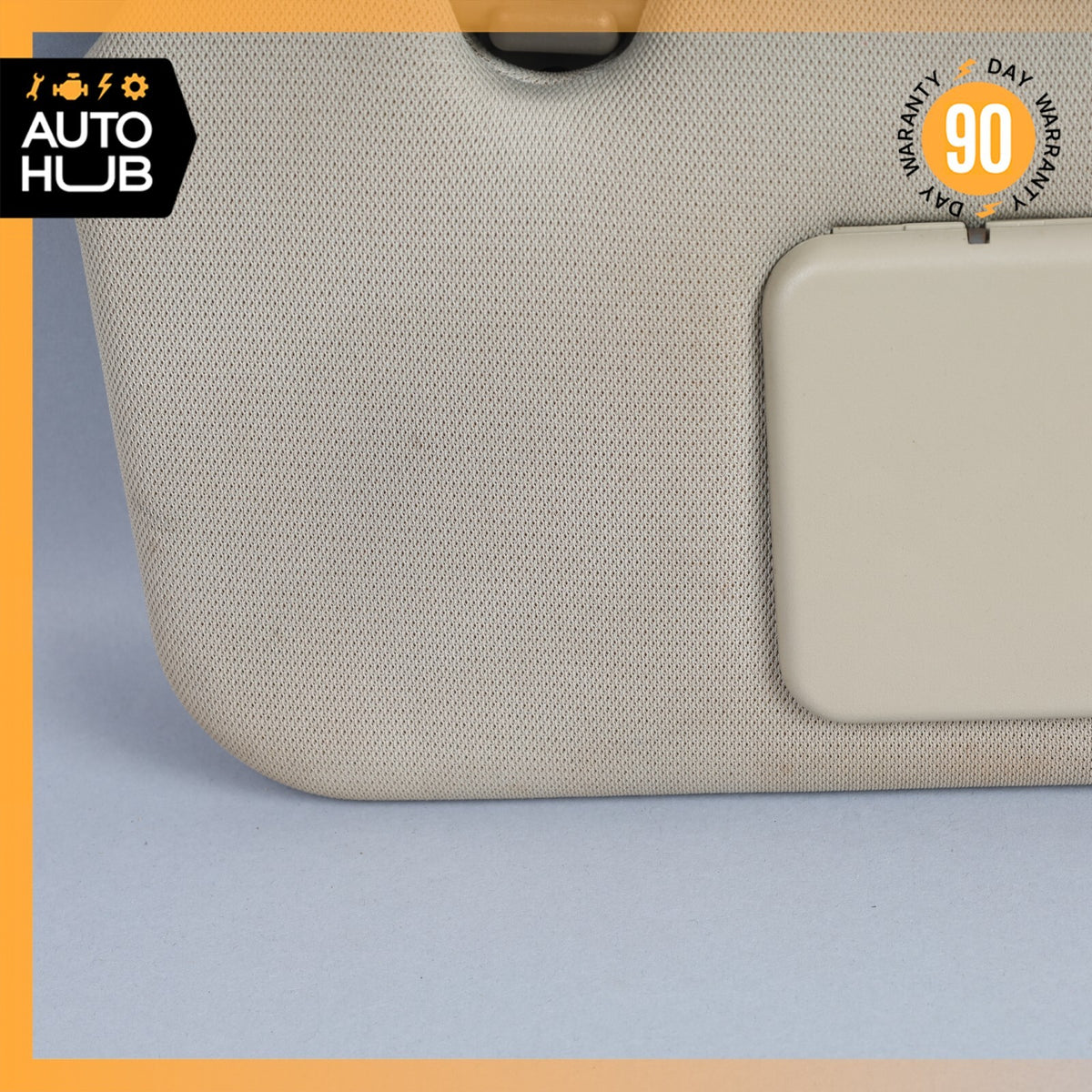 04-05 Cadillac XLR Right Passenger Side Sun Visor Shade Beige 10334541 OEM 69k - photo 8