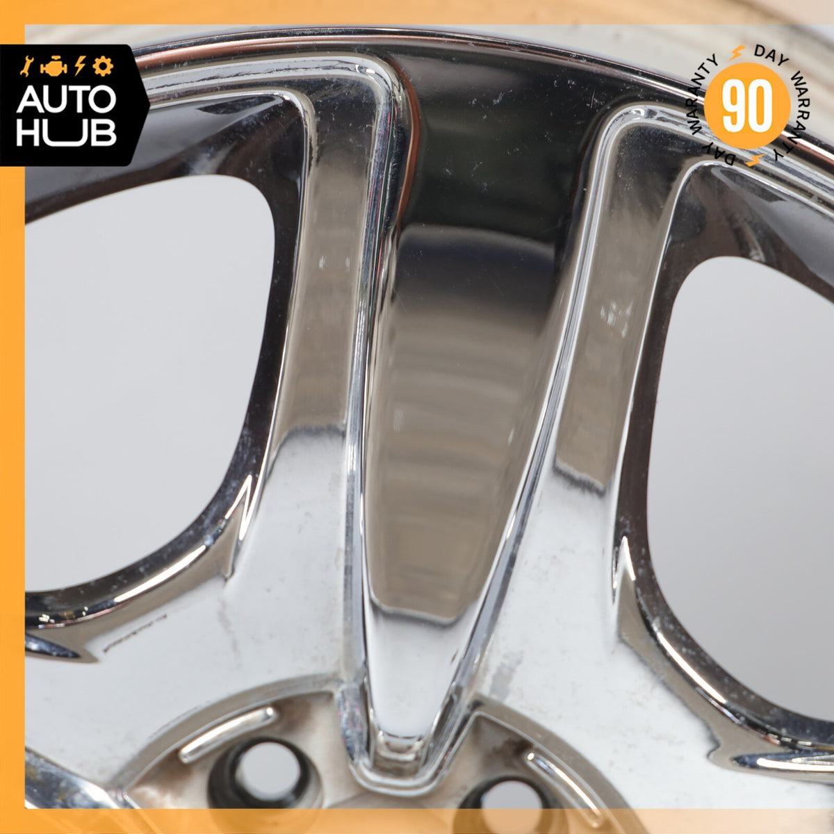 Bentley Continental Flying Spur GTC 9 x 19 19" Wheel Rim Chrome 3W0601025AL OEM - photo 4