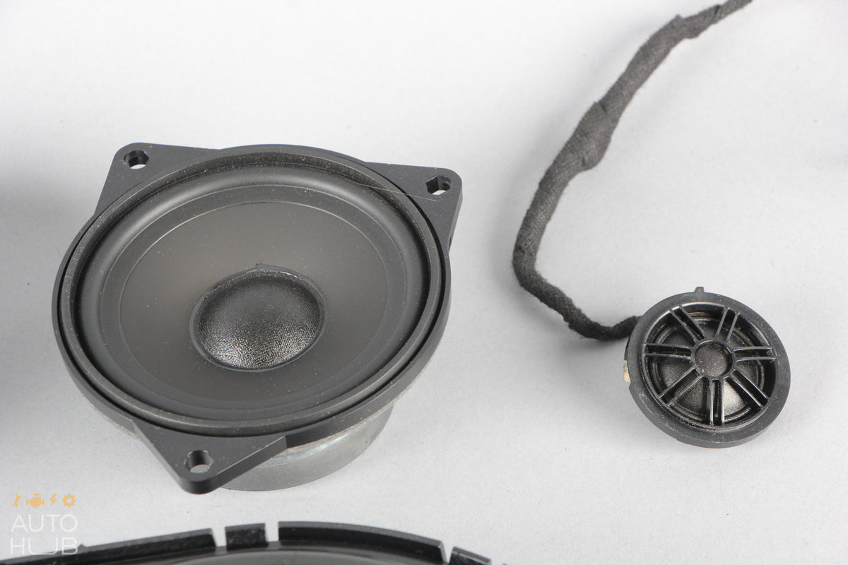 11-13 BMW E70 X5 Base Sound Speaker Set 6978052 OEM - photo 4