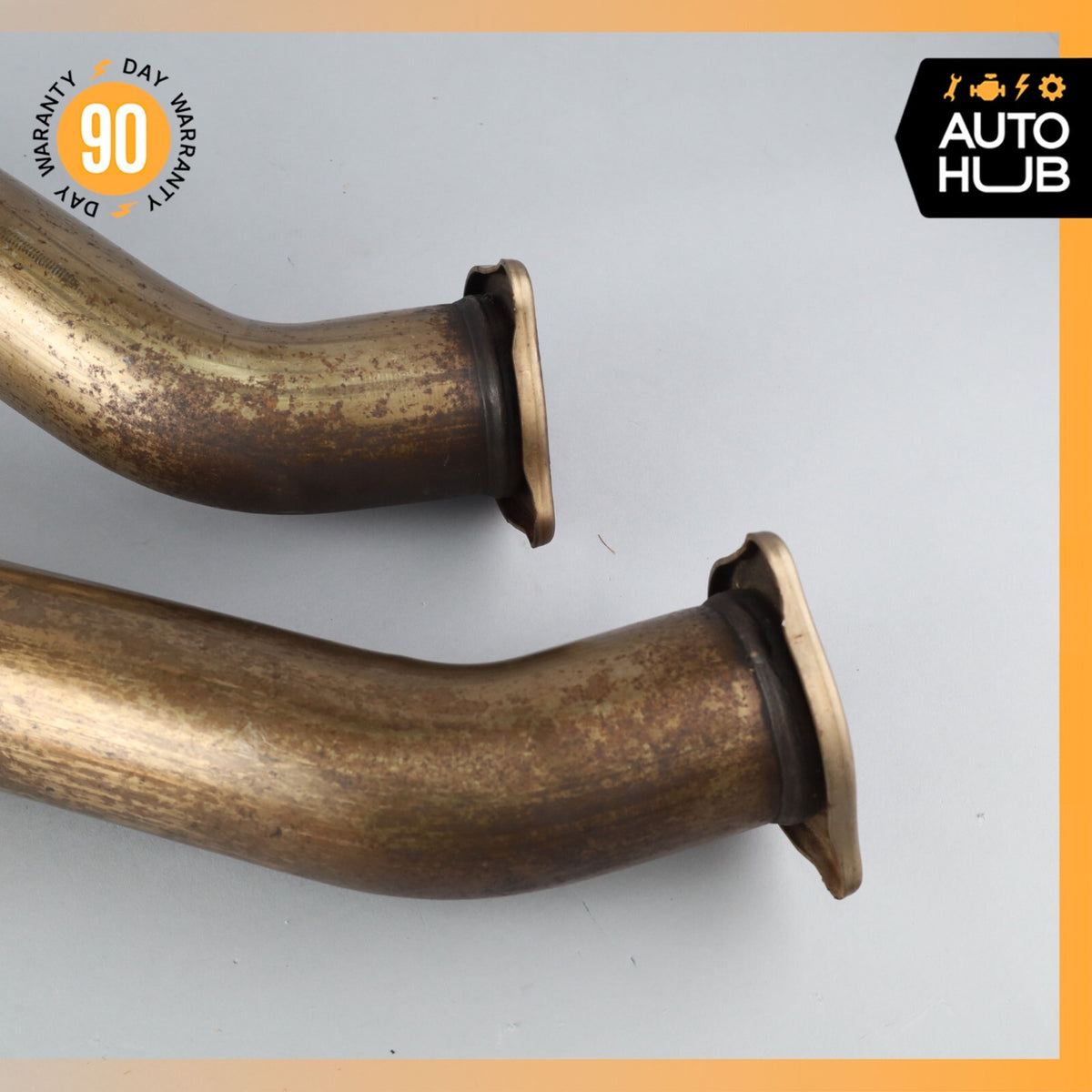 Porsche Cayenne 958 GTS S Front Engine Exhaust Downpipe Left & Right Set OEM 39k - photo 6