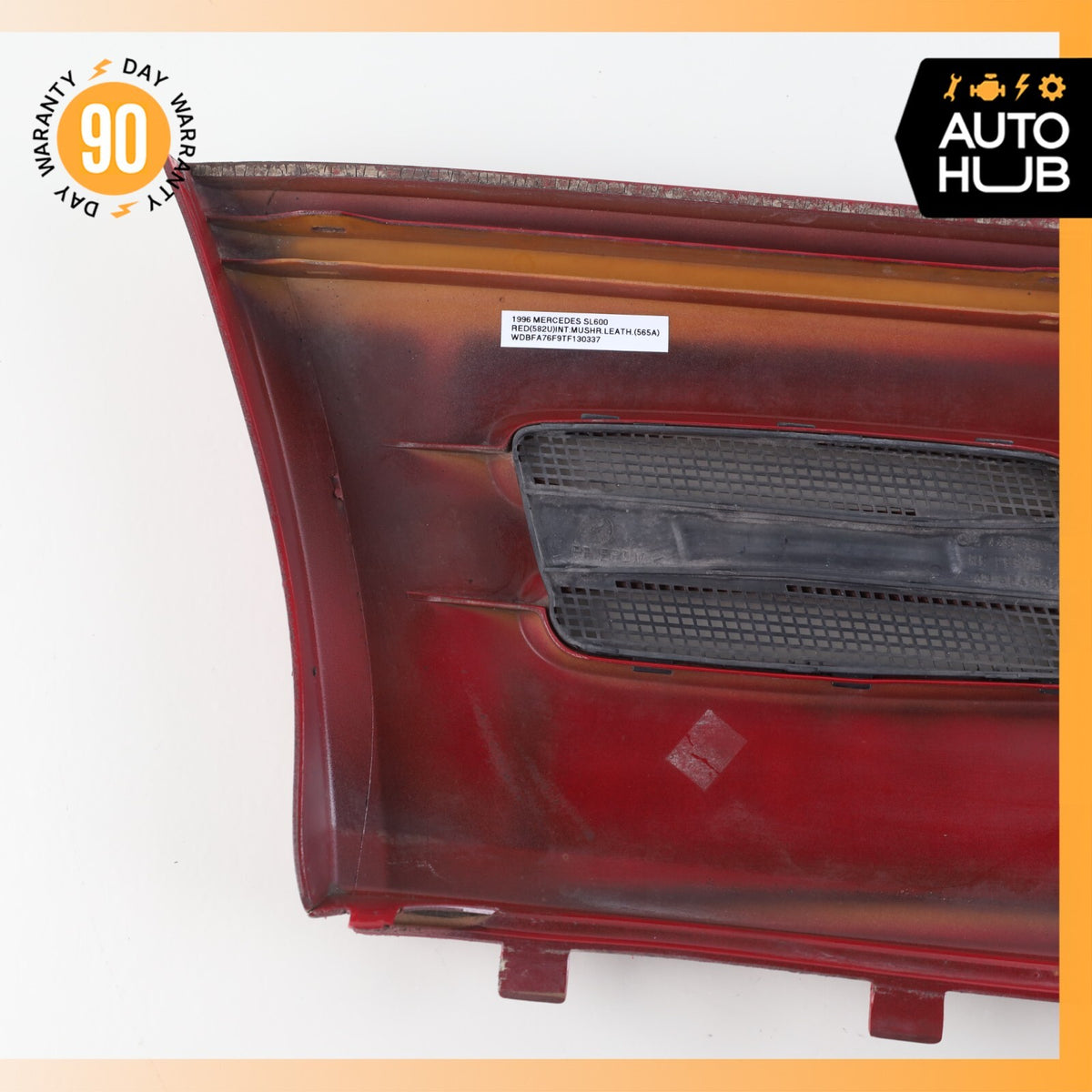 96-02 Mercedes R129 SL600 SL320 Front Right Passenger Side Fender Molding OEM - photo 7