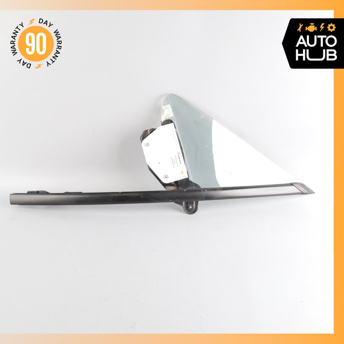 07-11 Bentley Continental GTC Front Left Side Door Vent Window Glass OEM 46k - photo 2