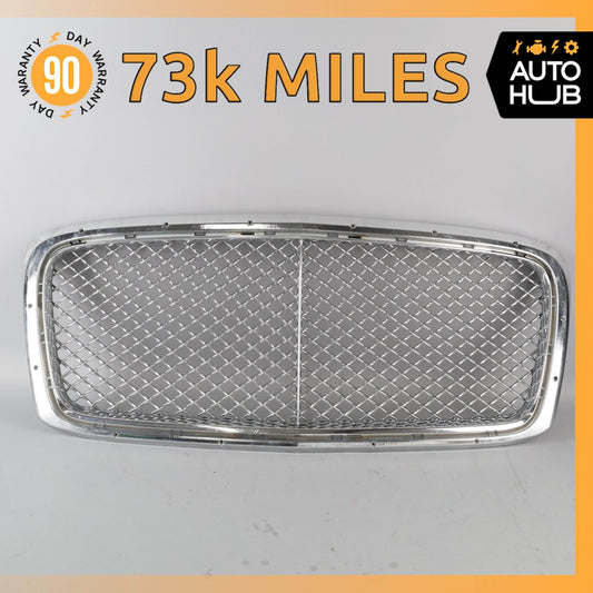 12-18 Bentley Continental GT GTC Hood Radiator Mesh Grille Grill Chrome OEM 73k - photo 1