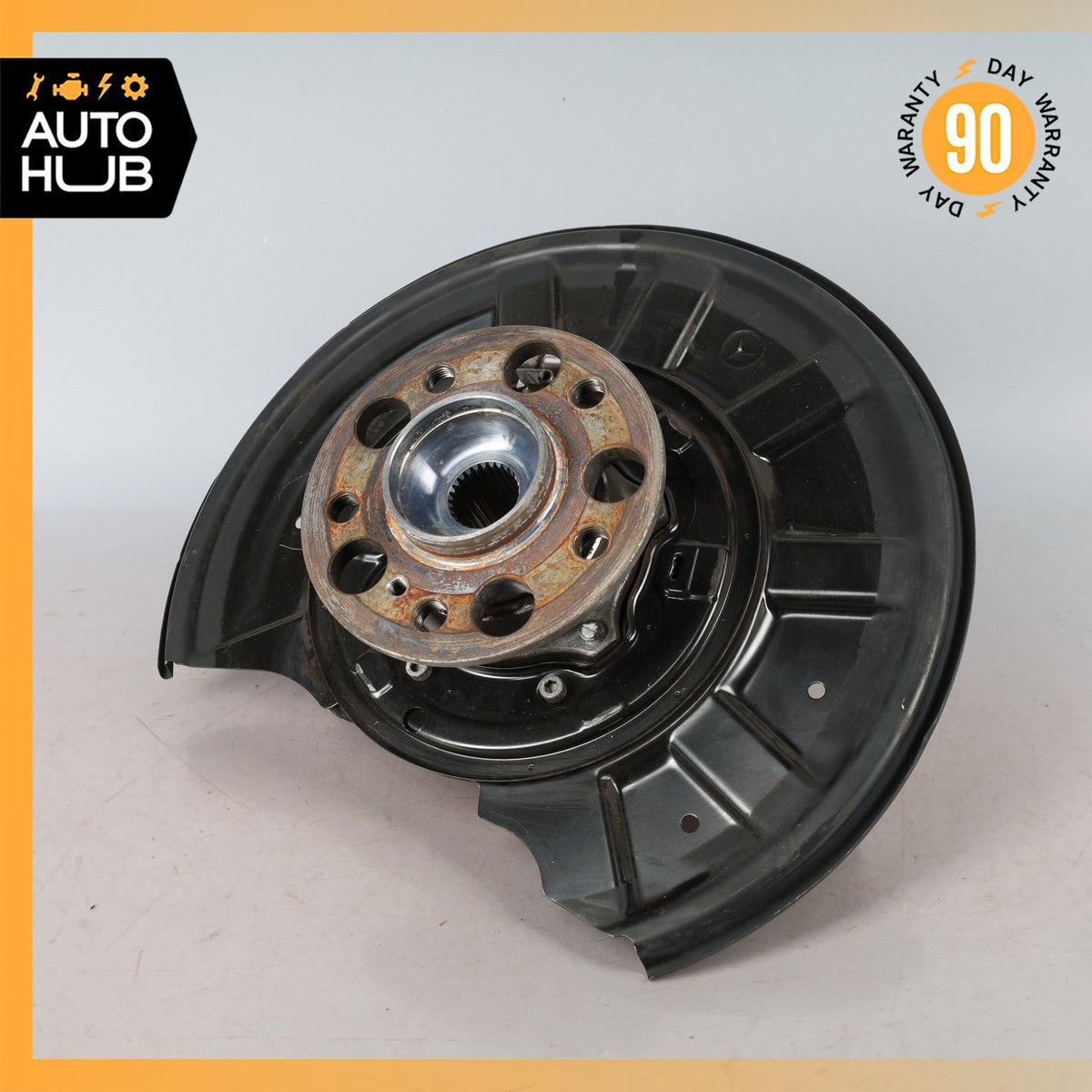 10-18 Mercedes W212 E350 CLS400 GLK350 Rear Left Side Spindle Knuckle Hub OEM - photo 2