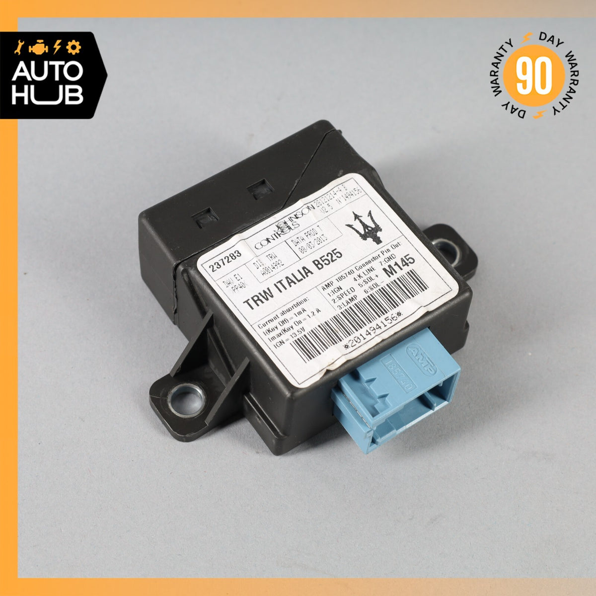 08-19 Maserati GranTurismo M145 Power Steering Chassis Control Module Unit OEM - photo 2