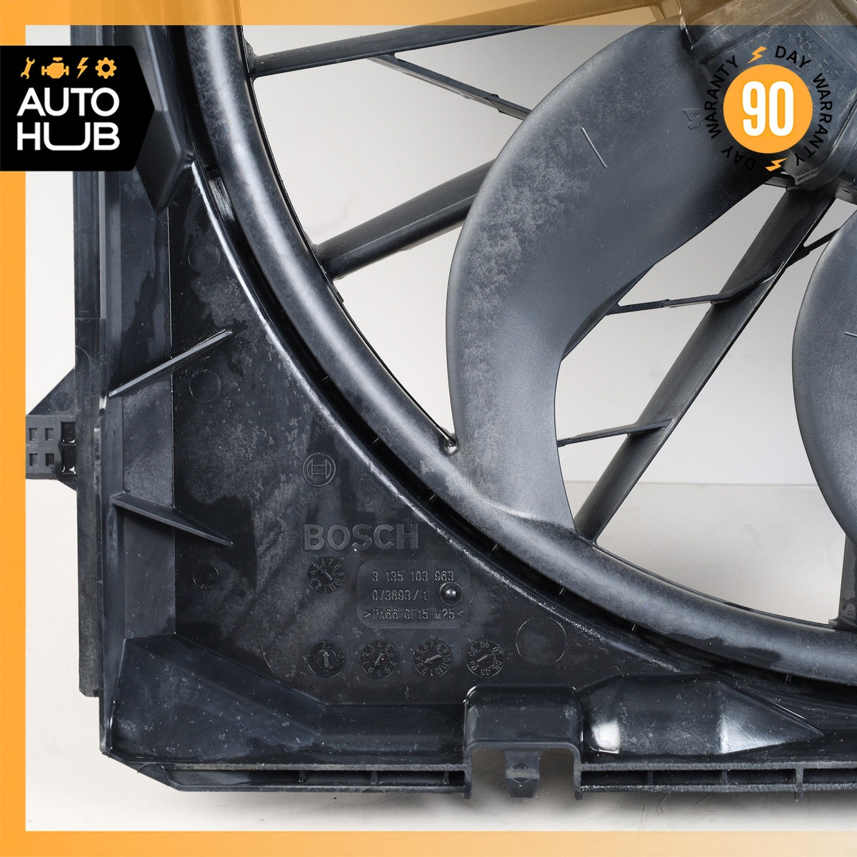 07-13 BMW E90 328i 128i 3.0L N51 Radiator Cooling Fan Motor OEM - photo 4