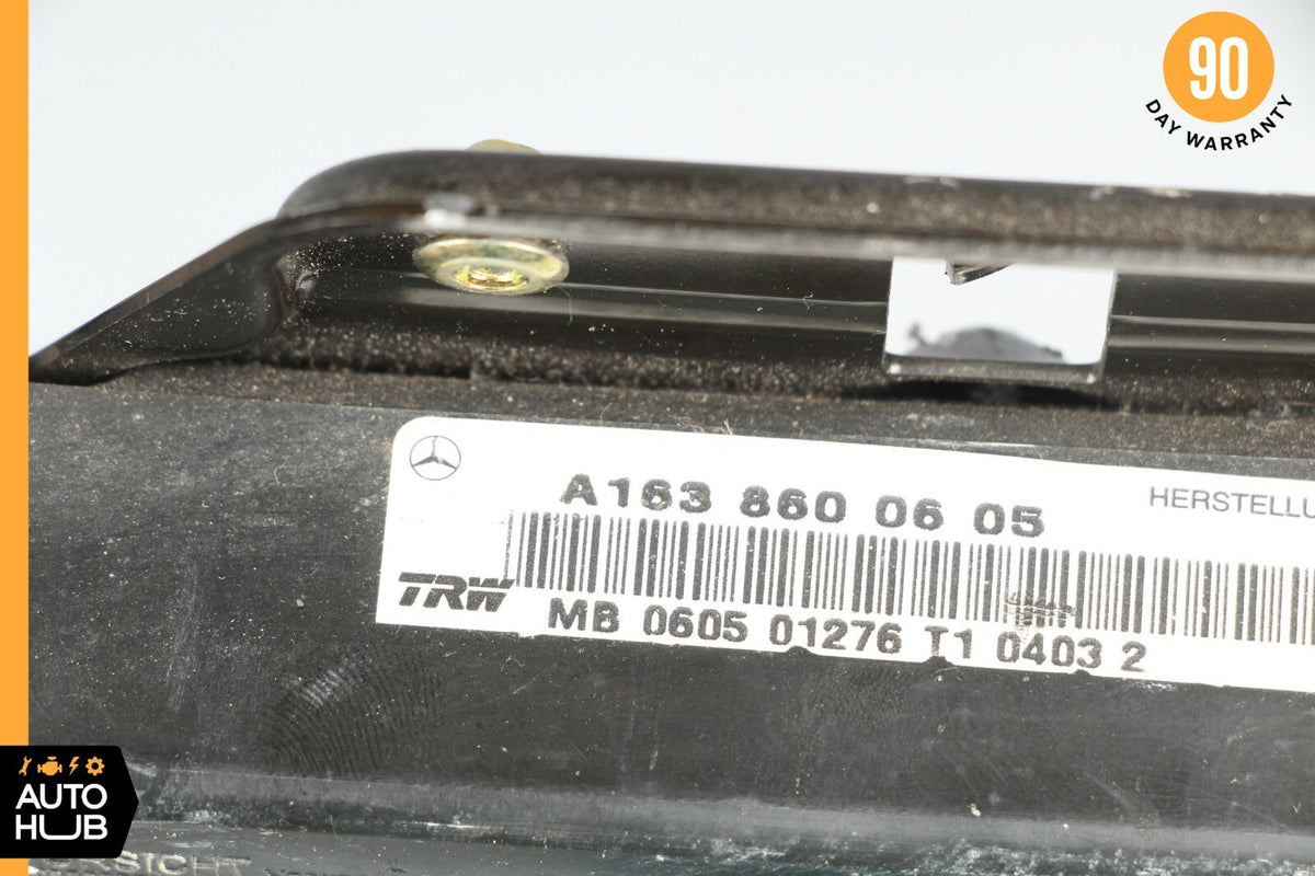 98-05 Mercedes W163 ML320 ML500 ML55 AMG Front or Rear Door Airbag Air Bag OEM - photo 6