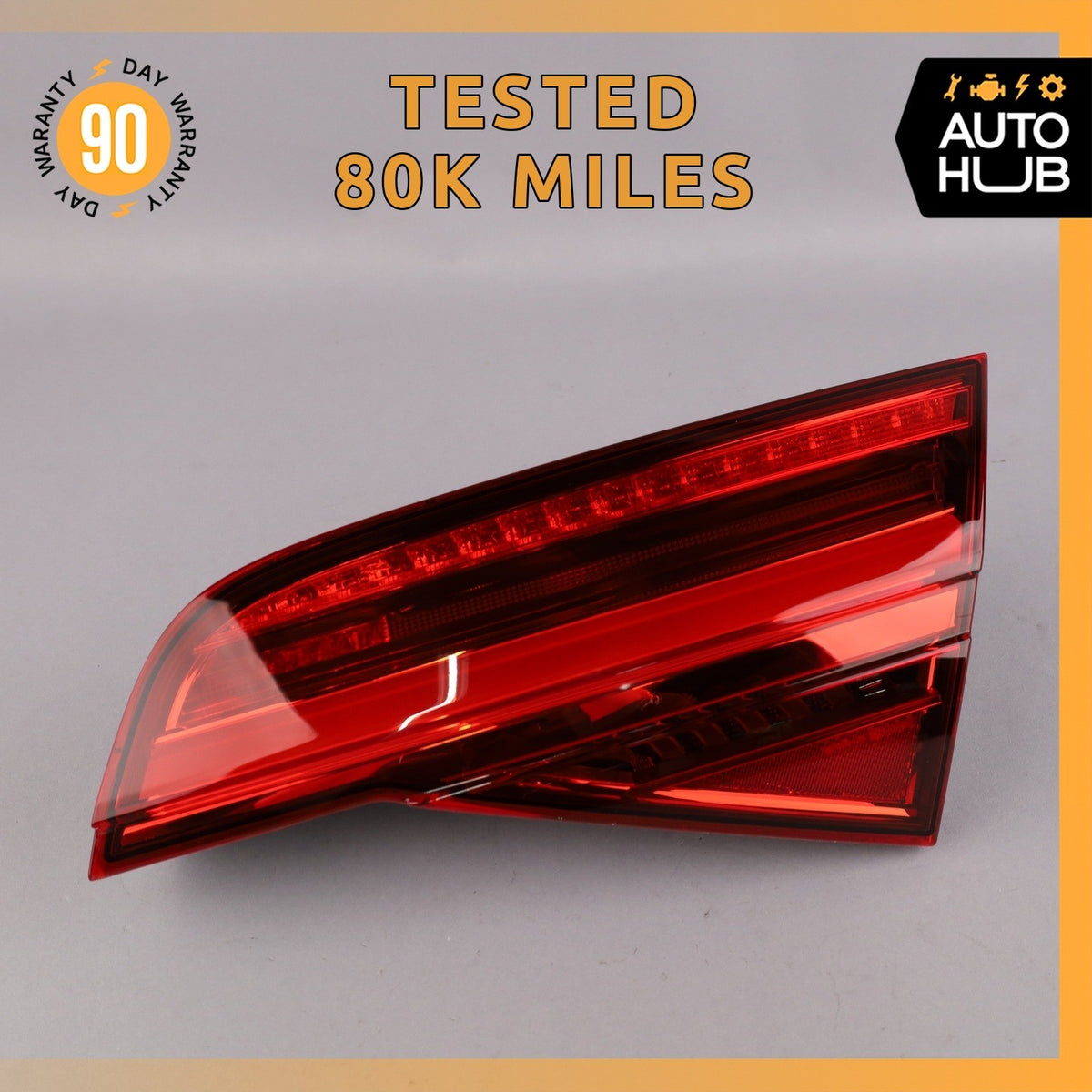 15-18 Audi D4 A8 Rear Right Passenger Inner Tail Light Lamp LED 4H0945094J OEM - photo 1