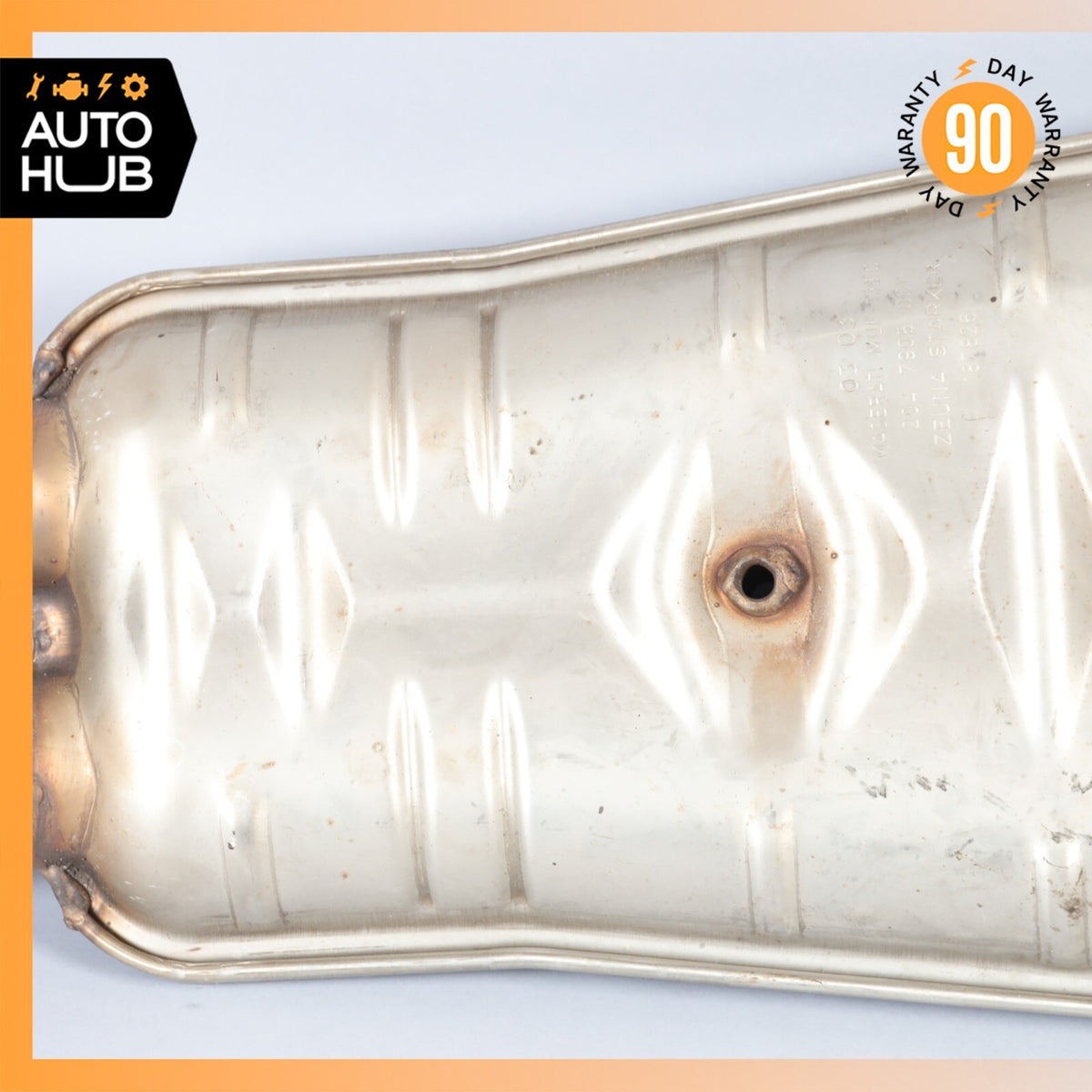 02-07 Maserati Spyder 4200 M138 Exhaust Mid Pipe Center Resonator Silencer 61k - photo 3
