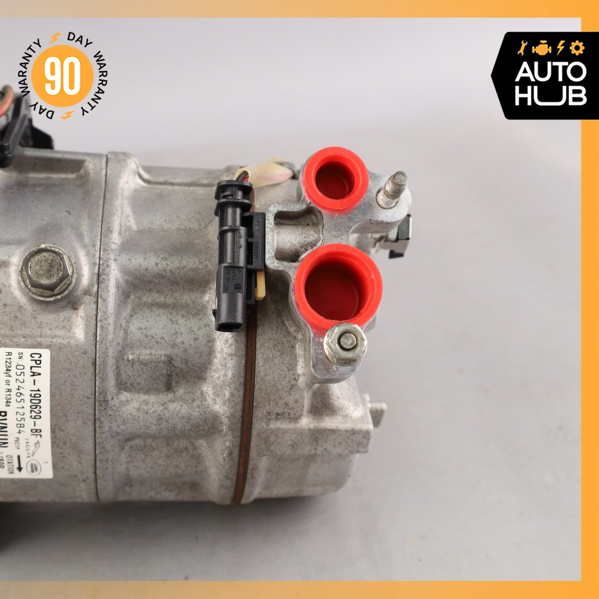 14-23 Jaguar X152 F-Type AC Air Conditioning Compressor Clutch OEM 79k - photo 5