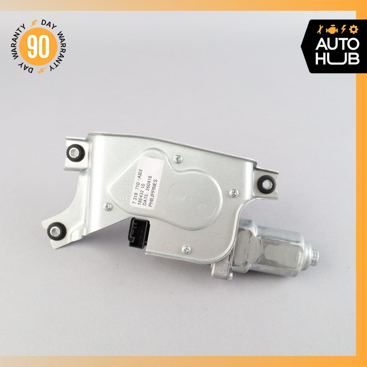 14-19 BMW F15 X5 Rear Window Wiper Washer Adjustment Motor 61627318710 OEM - photo 2