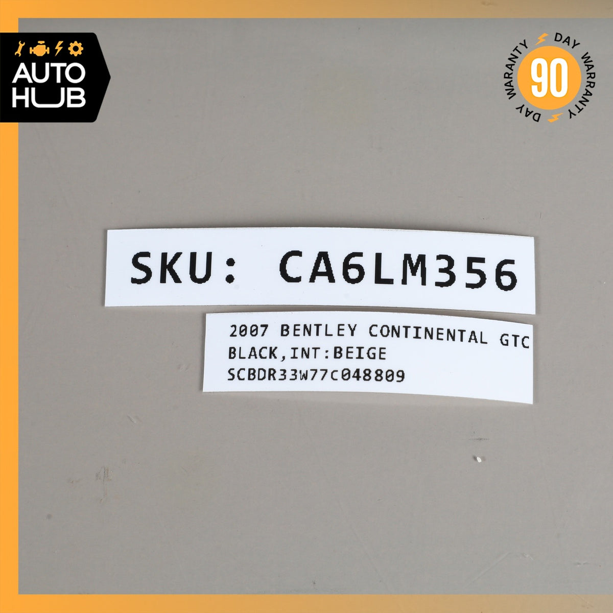 03-07 Bentley Continental GTC GT Park Parking Assist Control Module OEM 40k - photo 10