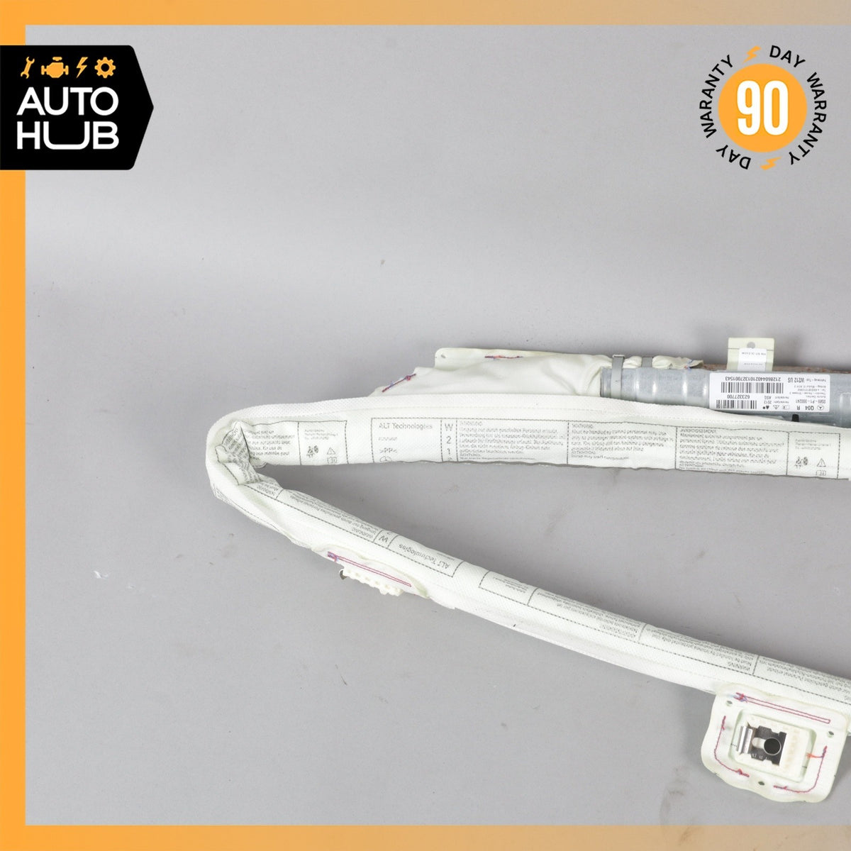 13-16 Mercedes W212 E250 E350 Sedan Roof Curtain Air Bag Right Side OEM - photo 12