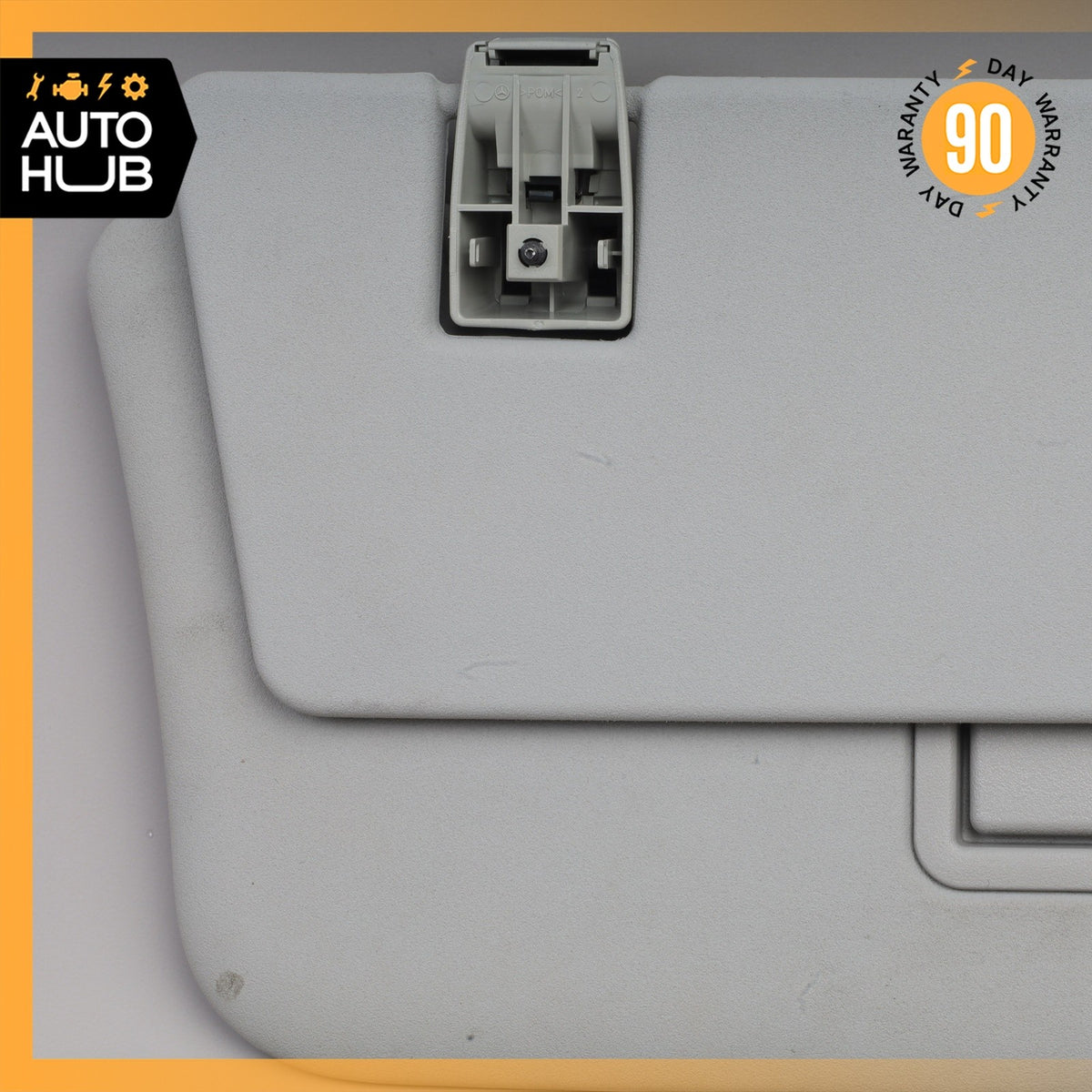 06-12 Mercedes X164 GL450 ML350 Sun Visor Sunvisor Front Right Side Gray OEM - photo 6