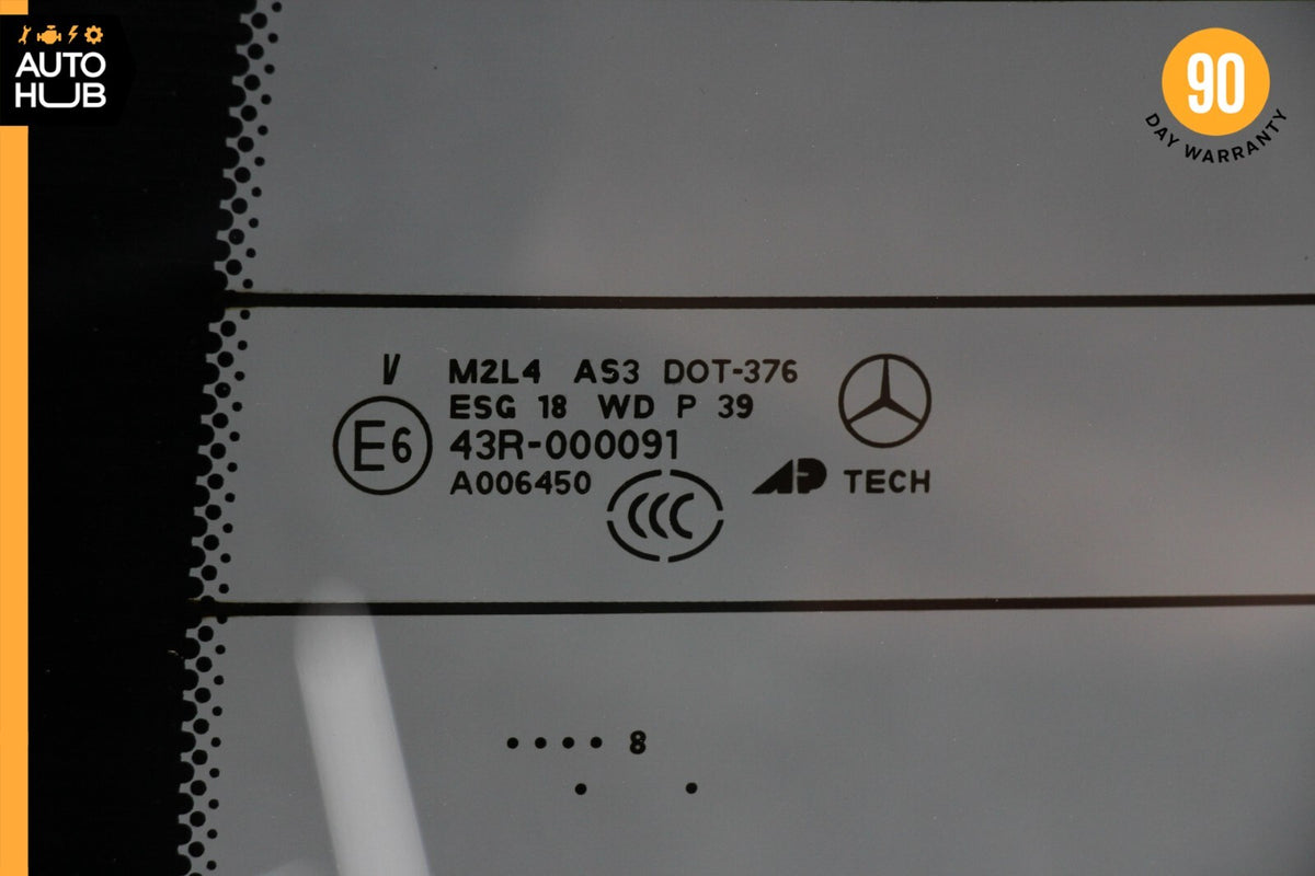 07-12 Mercedes X164 GL550 GL350 Trunk Lid Tailgate Hatch Windshield Window Glass - photo 11