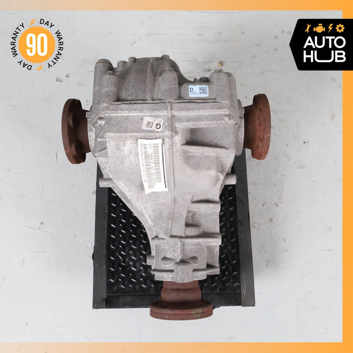 03-18 Bentley Continental GT 6.0L Rear Differential Diff Axle Carrier OEM - photo 13
