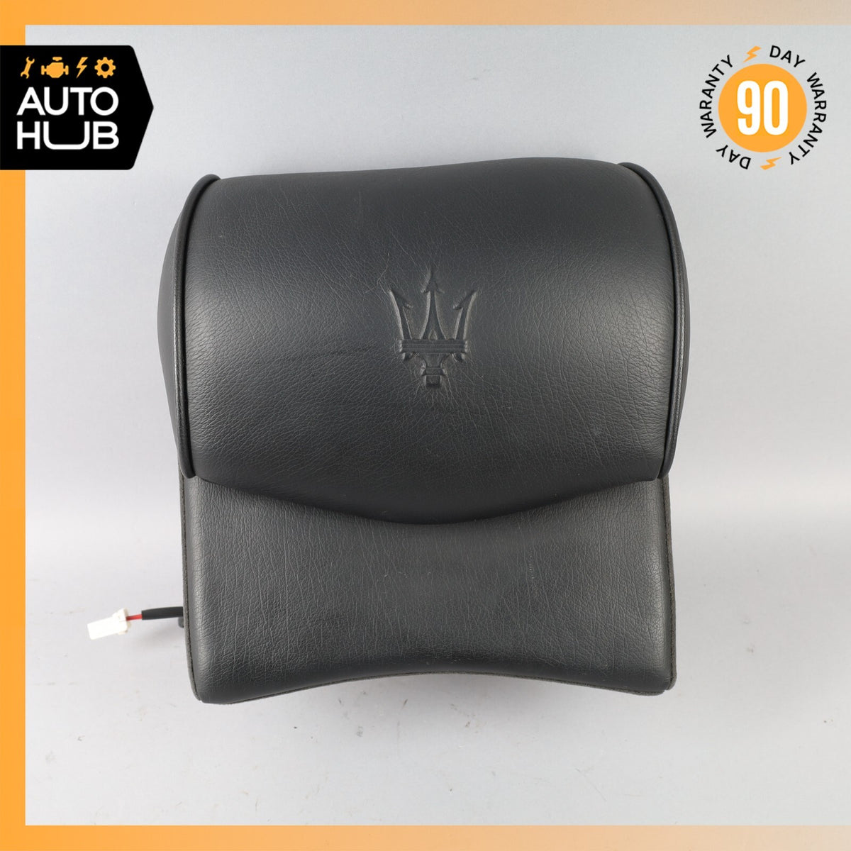 03-13 Maserati Quattroporte M139 Rear Center Seat Headrest Black OEM - photo 1