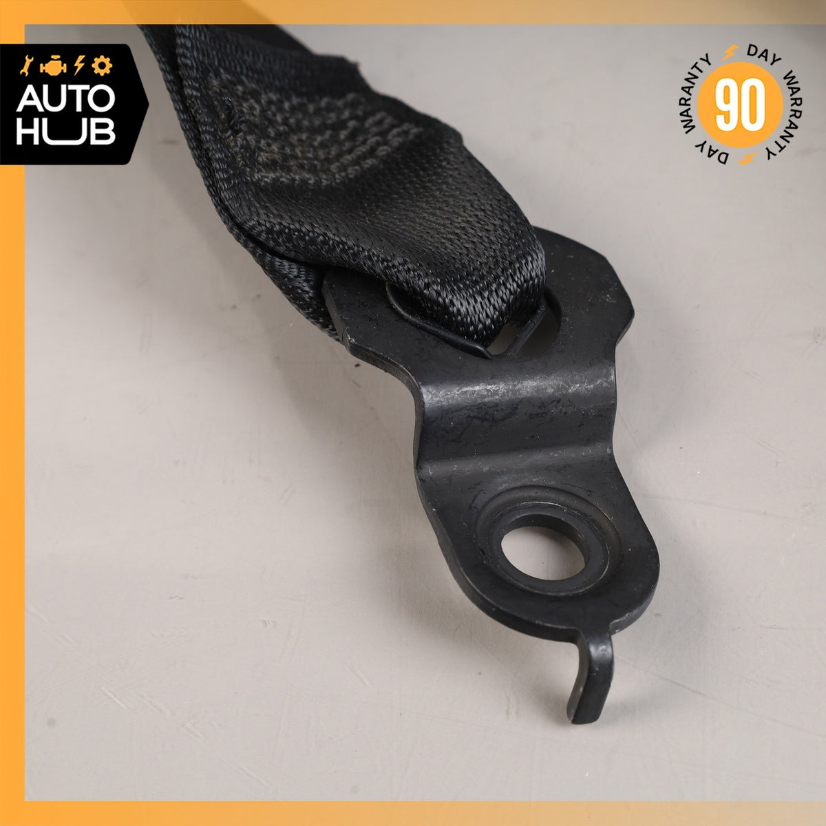 07-09 Mercedes W211 E350 CLS550 E550 Front Left Driver Side Seat Belt Black OEM - photo 3
