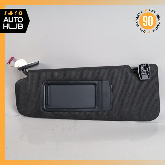 11-16 BMW F10 550i 535i Left Side Sunvisor Sun Visor Black 51168038165 OEM - photo 1