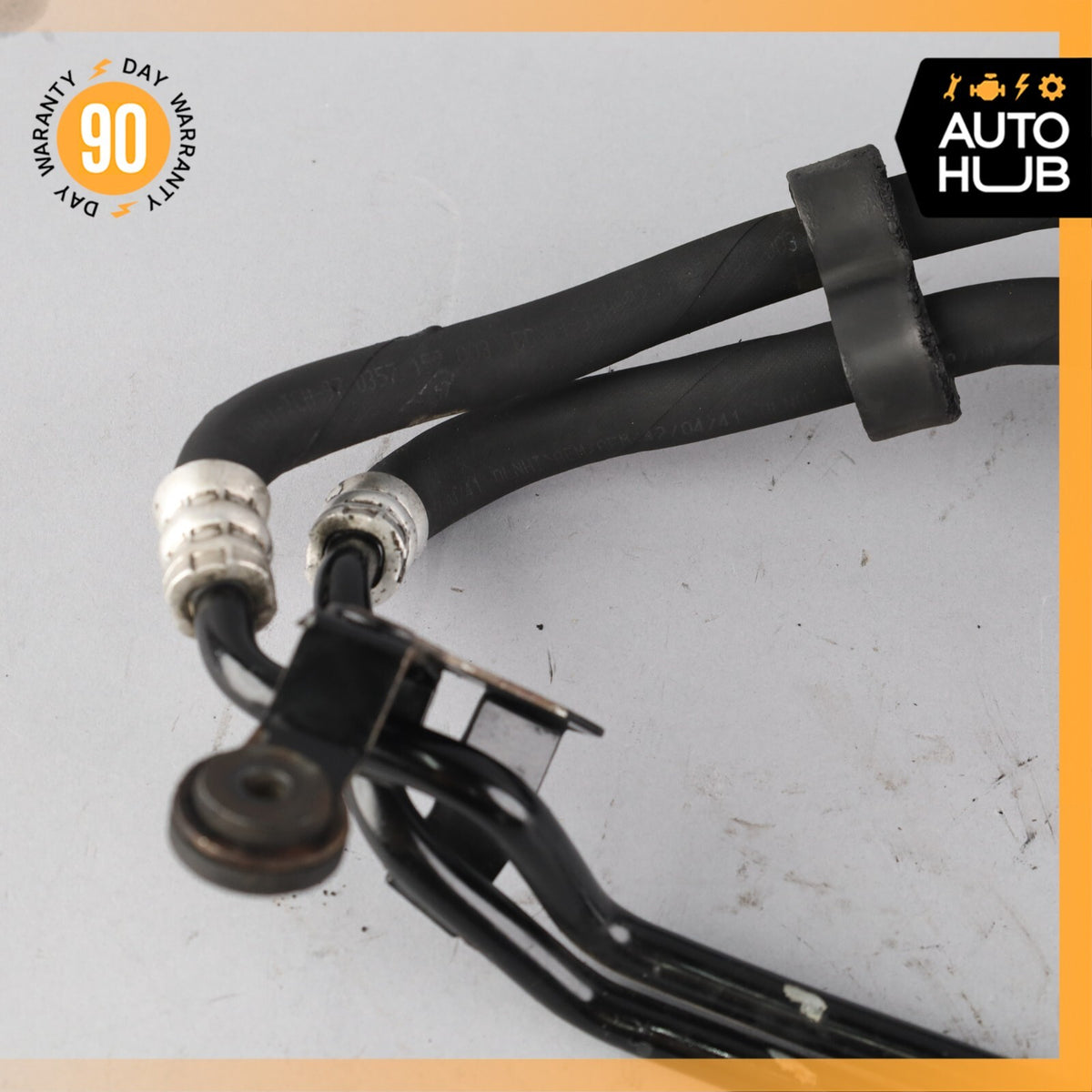 Bentley Continental GT Left Driver Side Transmission Oil Cooler Line OEM 53k - photo 4