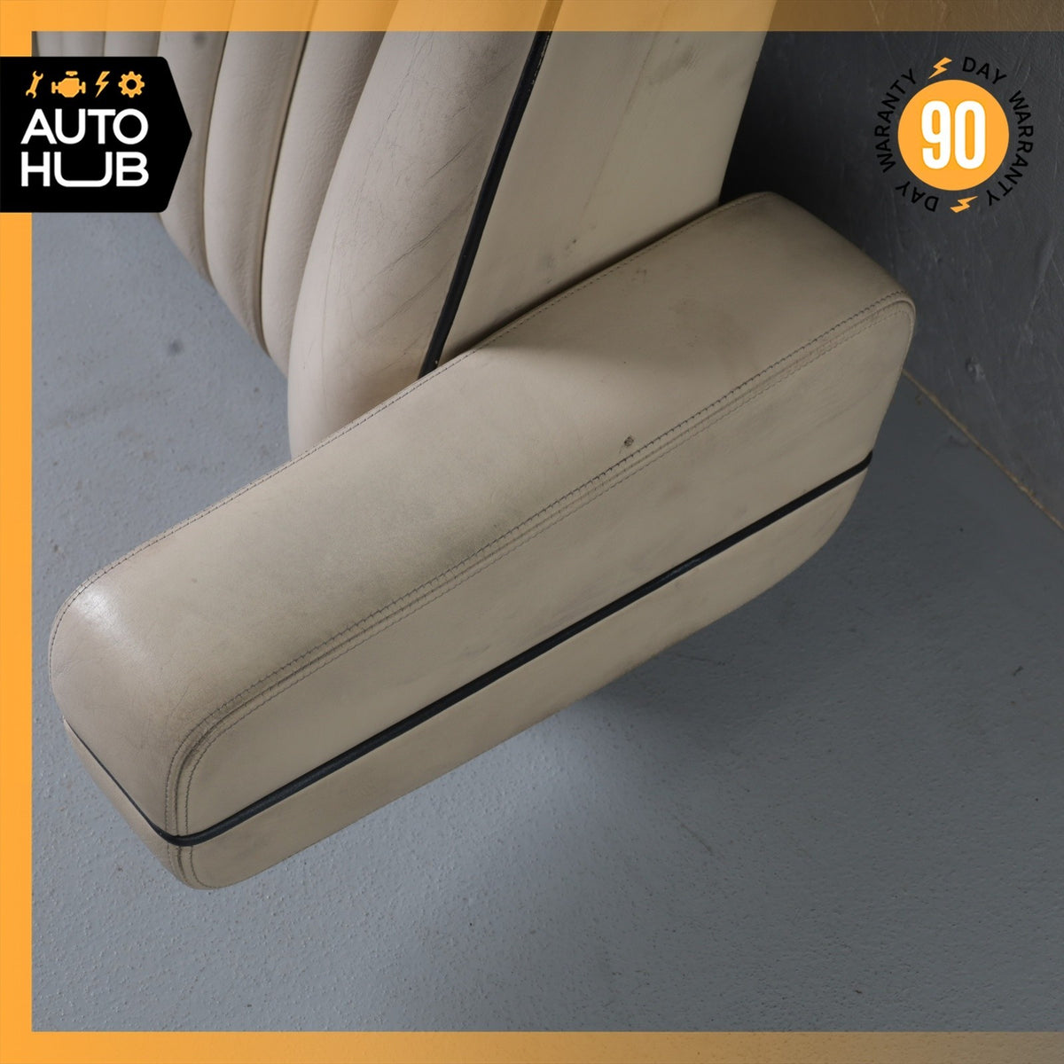 90-93 Bentley Eight / Silver Spirit Front Right Side Top Upper Seat Cushion OEM - photo 12