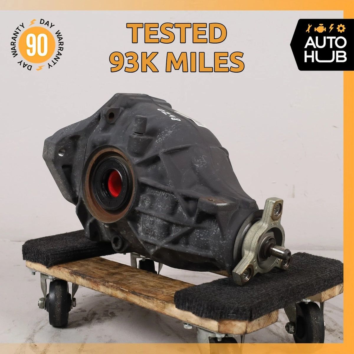 08-16 Mercedes W207 E350 E400 C350 Rear Differential Diff Axle Carrier 2.82 OEM - photo 1