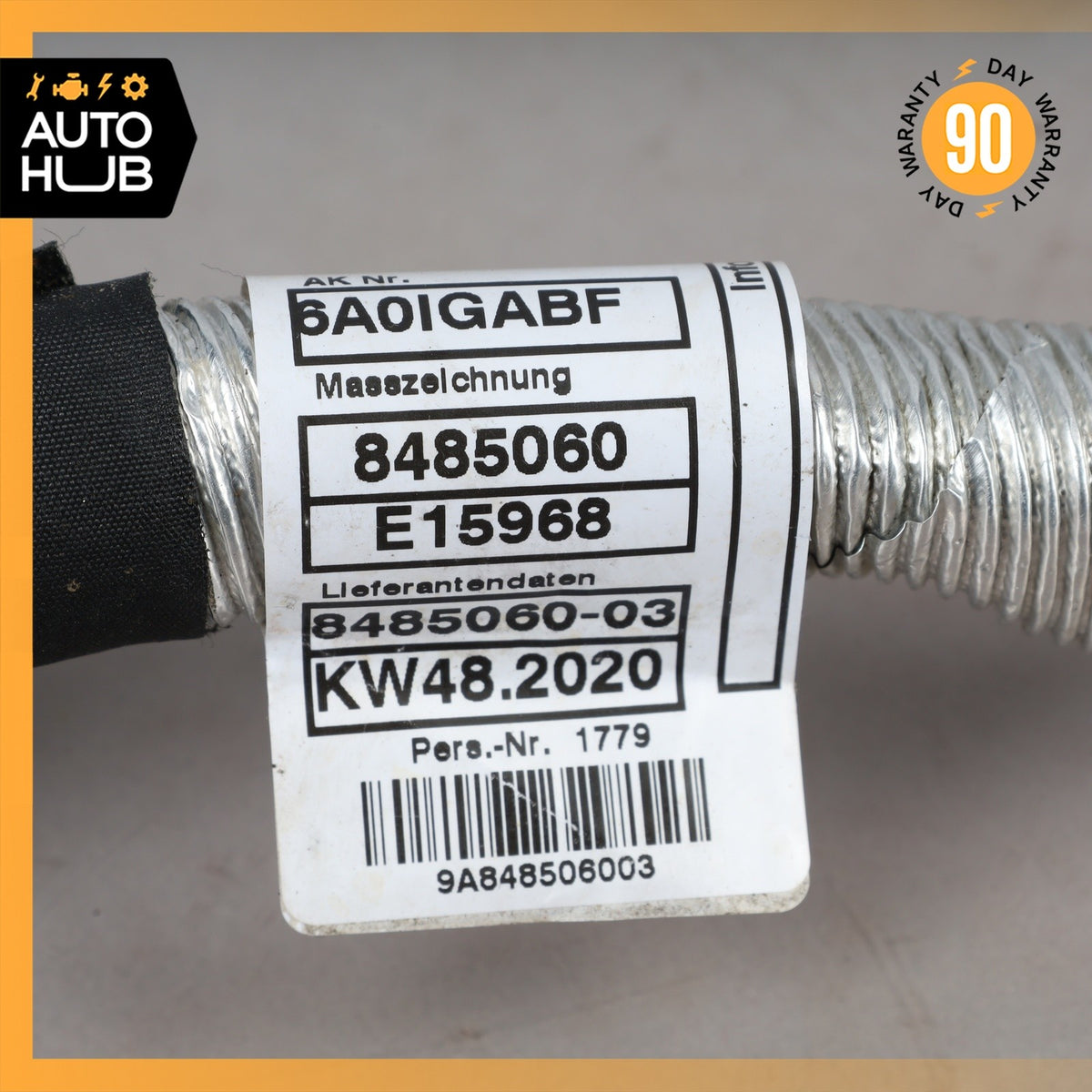 BMW G05 X5 45e Hybrid Starter Alternator Wire Wiring Harness OEM 44k - photo 8