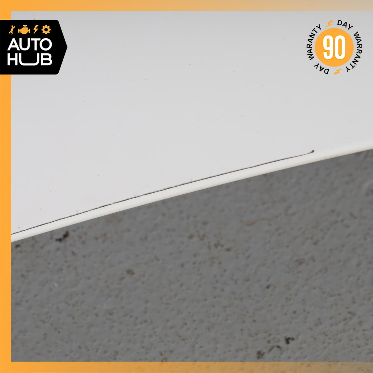 11-15 Audi 8J TT Coupe Rear Tailgate Trunk Lid Spoiler Wing White OEM - photo 12