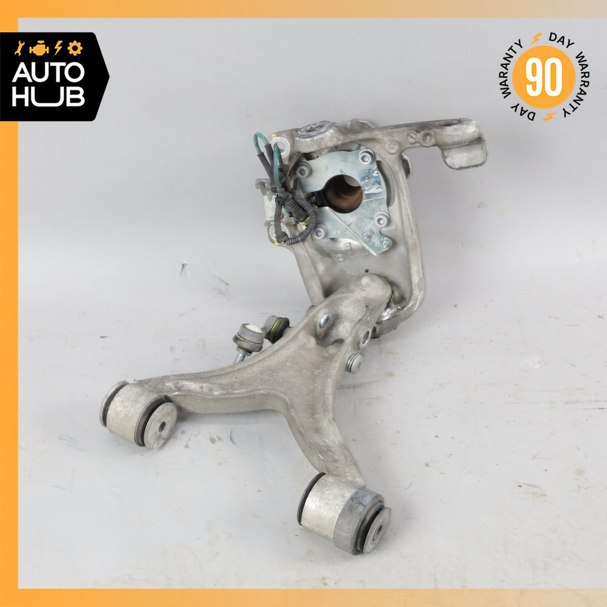 03-10 Maserati GranTurismo M145 Front Left Spindle Knuckle Hub w/ Arm OEM 66k - photo 3