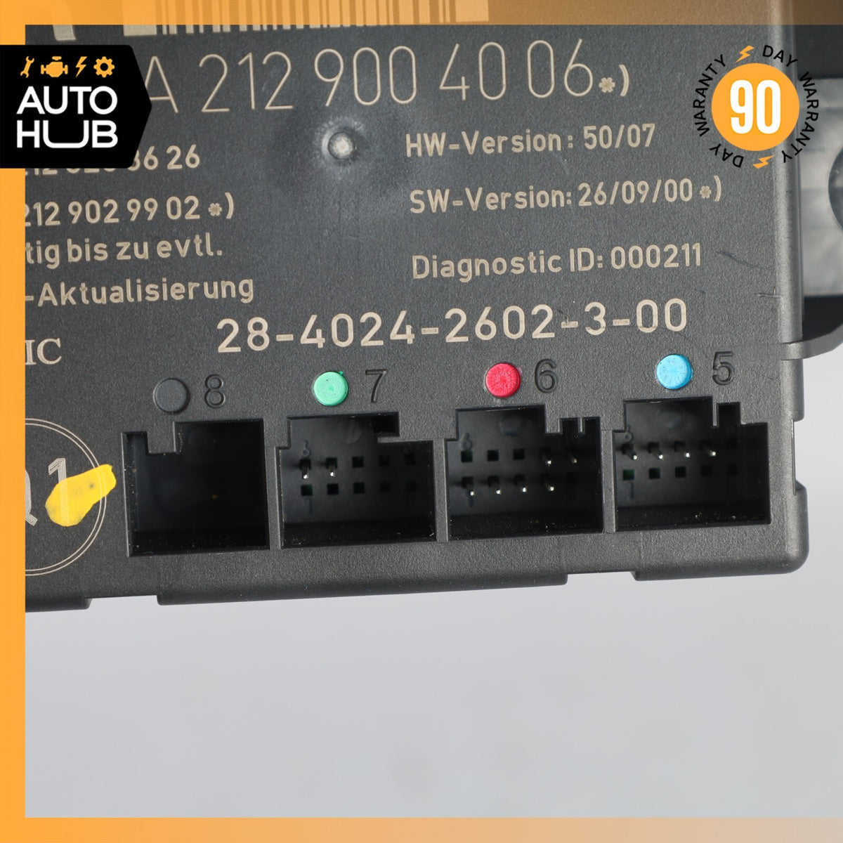 08-18 Mercedes W204 C300 C350 GLK350 Rear Right Side Door Control Module OEM - photo 6